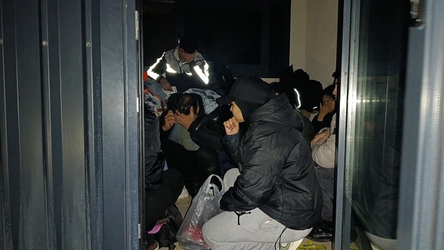 Çanakkale'de 32 kaçak göçmen yakalandı