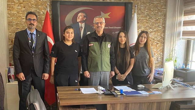 Sökeli öğrencilere ilçe tarımdan bilgilendirme