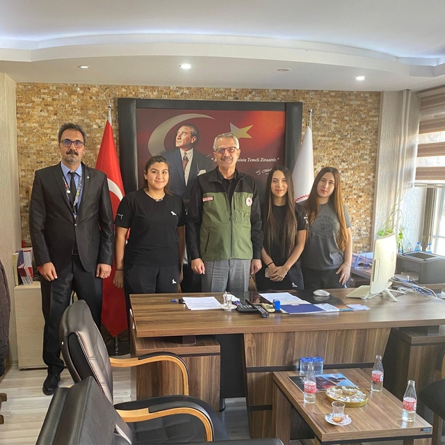 Sökeli öğrencilere ilçe tarımdan bilgilendirme