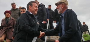 Vali Sözer, yangın mağdurları için yapılan kalıcı konutları inceledi