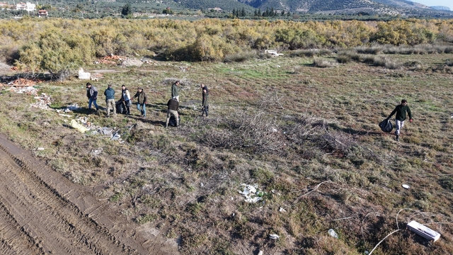 Büyük Menderes Deltası'nda çevre temizliği seferberliği