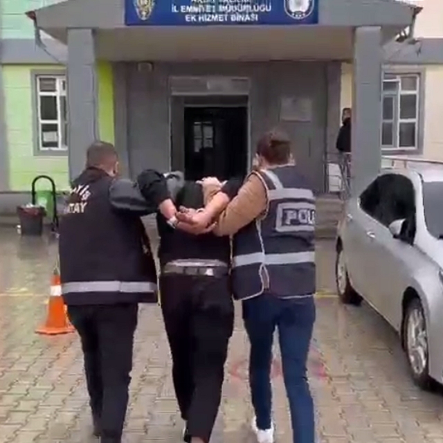 Hatay'da 16 yıl 8 ay hapis cezası bulunan şahıs tutuklandı