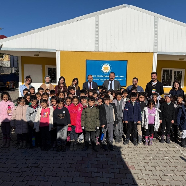 Vanlı çocuklar TEGV'de nitelikli eğitim almaya devam ediyor