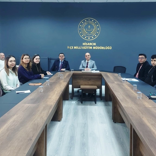 Hisarcık'ta branş öğretmenleri toplantıları başladı