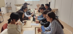 BŞEÜ'de İngilizce pratik etkinliği