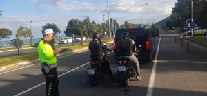 Ordu'da bir haftada yaklaşık 17 bin araç ve sürücüsü denetlendi