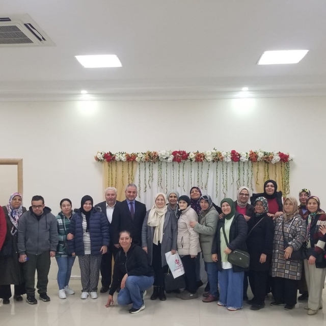 Cami, engelli buluşması gönülleri birleştirdi