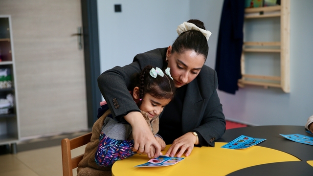 Kocaeli'de özel gereksinimli öğrenciler, öğretmenlerinin özverisiyle yaşam becerilerini geliştiriyor