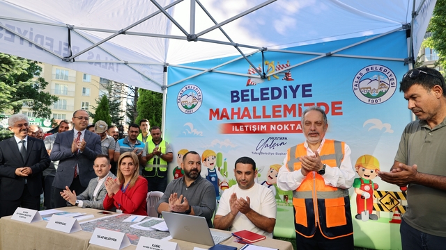 Mahalle Mahalle Talas'ta hizmet yolculuğu tamamlandı