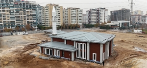 Yazır Mahalle Külliyesi hızla yükseliyor