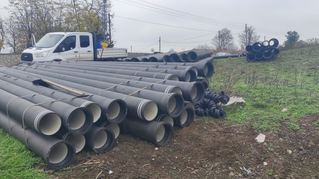 Vezirköprü Karma OSB'de altyapı çalışmaları sürüyor