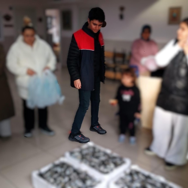 Kırklareli'de el konulan 3 ton istavrit ihtiyaç sahiplerine dağıtılacak