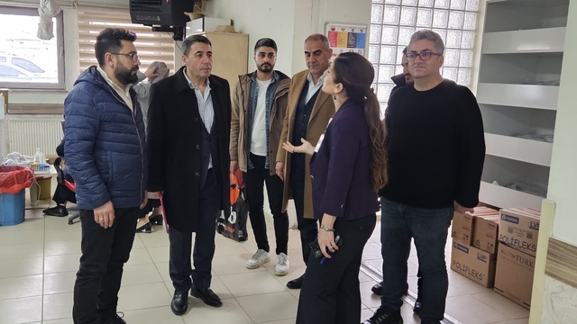 Bulanık'ta İnsan Haklari Kurulu üyeleri kurumları ziyaret etti