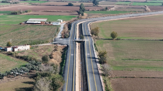 İncirliova ile Aydın Şehir Hastanesi arasında yol yapım çalışmaları tamamlandı