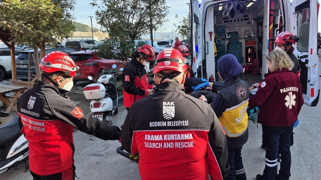 Hastanede deprem ve yangın tatbikatı
Bodrum'da gerçeğini aratmayan tatbikat