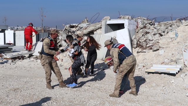 Denizli'de deprem tatbikatı
