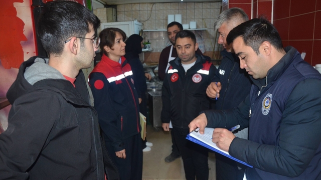 Göynücek'te gıda üretim yerlerinde denetim gerçekleştirildi