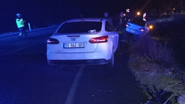 Samsun'da üç araç birbirine girdi: 3 yaralı