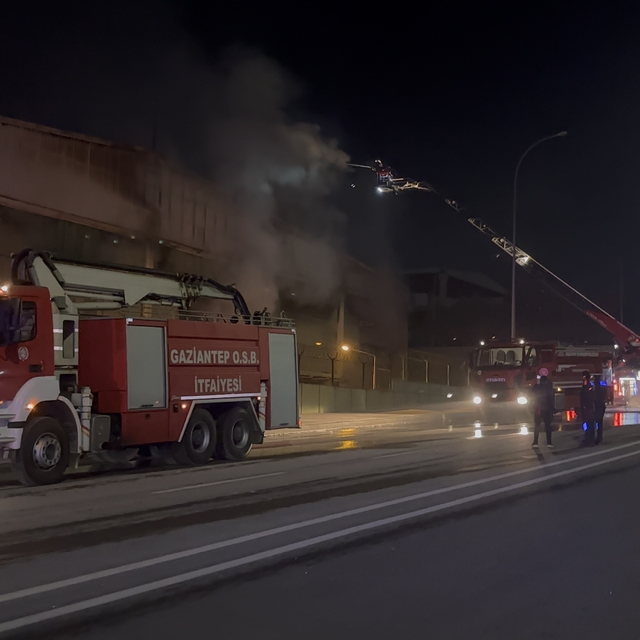 Gaziantep'te ambalaj fabrikasında yangın: 1 işçi dumandan etkilendi
Yangın,...
