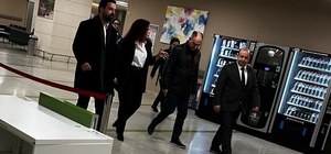 Vali Özkan’dan tedavisi süren Başkan Durbay’a ziyaret