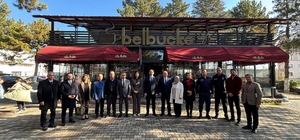 Doğanşehir'de öğrenciler ve protokol üyeleri kahvaltıda buluştu