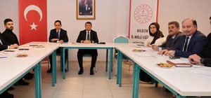 Bilecik'te ortaokul müdürleriyle eğitim değerlendirme toplantısı