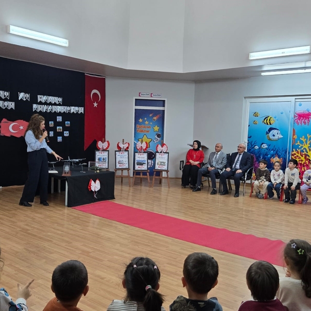 Sungurlu'da miniklere 'yerli malı' dersinde milli savunma sanayisi anlatıld...