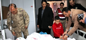 Midyat Devlet Hastanesinden anlamlı proje: ''Gülümse Midyat, Umut Çocuklarda''