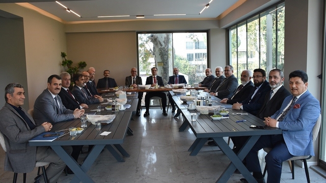 İlçe Müftüleri aylık mutat toplantısı Salihli'de yapıldı