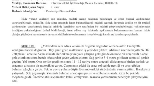 Felç kalan genç sürücüye hasta yatağında ikinci şok
Yoğun bakımda gözlerini açtığında şikayet tutanağı ile karşılaştı
Yaşadığı kazada felç kalan genç ikinci darbeyi karşı tarafın şikayeti ile aldı
Bagajına çarpan ve felç kalan motosiklet sürücüsünden şikâyetçi oldu
Yusuf Çakır: "Karşı taraf 'Nasılsın, ne durumdasın' diye sormadı, ziyaretime gelmedi"
"Gözümü açtığımda karşı tarafın sürücüsünün benden şikâyetçi olduğunu öğrendim"
Felç kalan genç sürücüden motosiklet kullanıcılarına "Ekipmanlarınıza dikkat edin" uyarısı