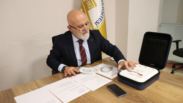 Trakya Üniversitesi'nde ani kalp durmalarına karşı OED cihazları hizmete alındı