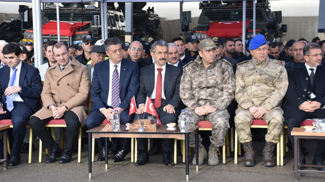 Şırnak'ta emniyet ve jandarma teşkilatının araç filosuna 159 yeni araç eklendi