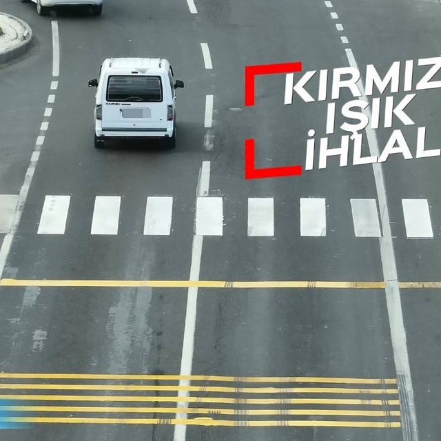 Nevşehir'de dron ile trafik denetimleri artırıldı