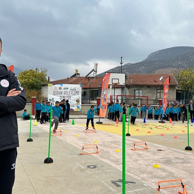 Karaman'da bu proje sayesinde 57 bin öğrenci atletizmle tanıştı