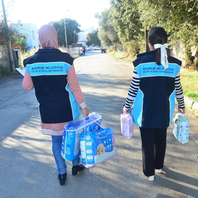 Belediyeden sosyal destek çalışmaları