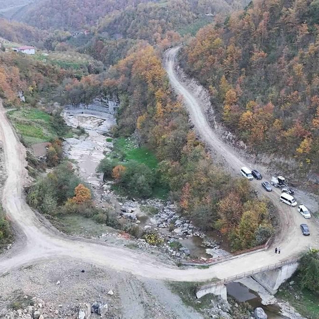Canik'te kırsalda ulaşım ağı büyüyor