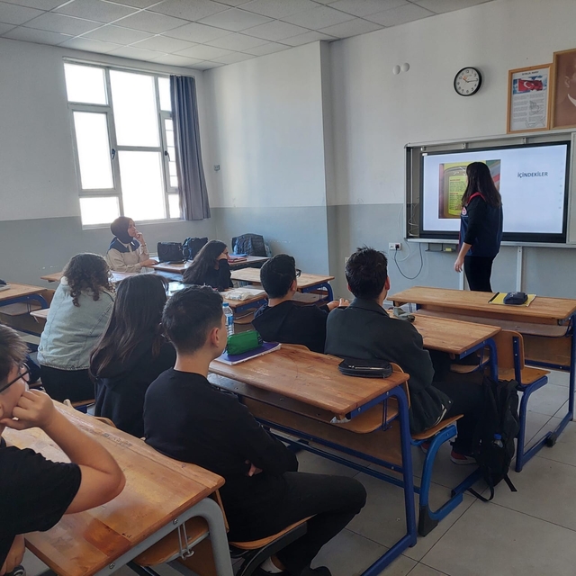 Öğrencilere Gıda Okuryazarlığı eğitimi