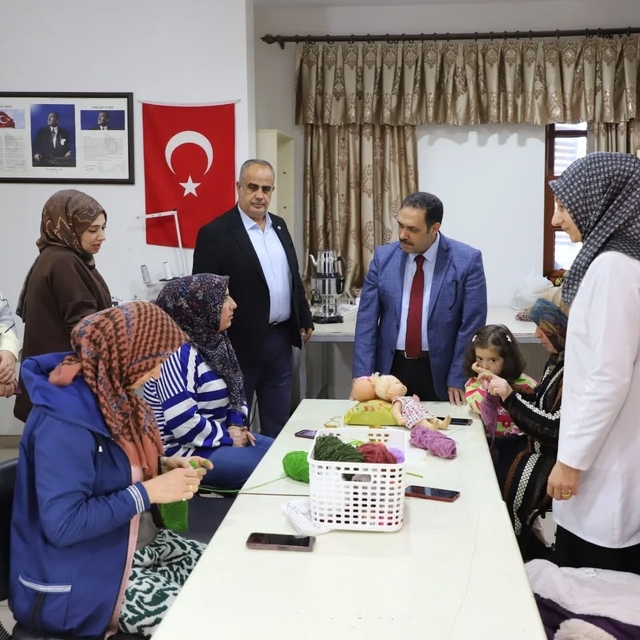 Müdür Bilici, ÇATOM'da incelemelerde bulundu