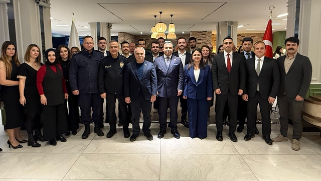 Anamur Adliyesi'nden tayin olan hakimlere veda