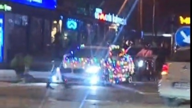 Menteşe'de aykırı ışık ve abartı egzozdan bir araca 11 bin TL ceza