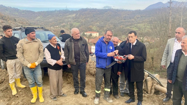 Yortan'da TOKİ konutlarının temeli atıldı