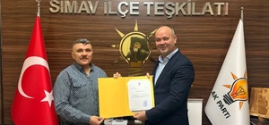 Simav'da Volkan Kırbıyık mahalle başkanı oldu