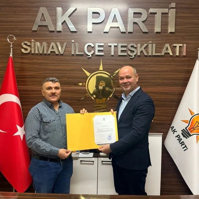 Simav'da Volkan Kırbıyık mahalle başkanı oldu