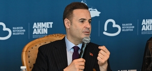 Başkan Akın’dan Medya Buluşması
Balıkesir Büyükşehir Belediye Başkanı Ahmet Akın: "Geleceğin Balıkesir'ini İnşa Ediyoruz"