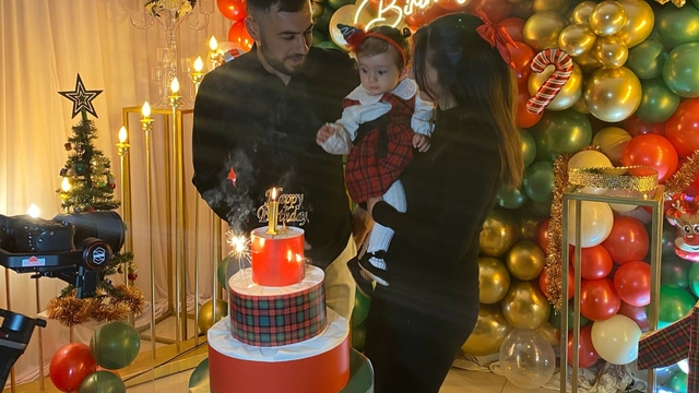 Miray bebek gen tedavisi sonrası ilk yaş gününü kutladı