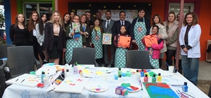 Üniversiteliler, engelli gençleri sevindirdi