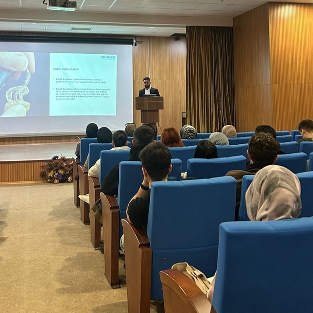 KBÜ'de Odyometri öğrencilerine Uygulamalı eğitim verildi