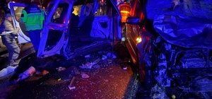 Mardin’de 3 aracın karıştığı kazada 3 ölü, 6 yaralı