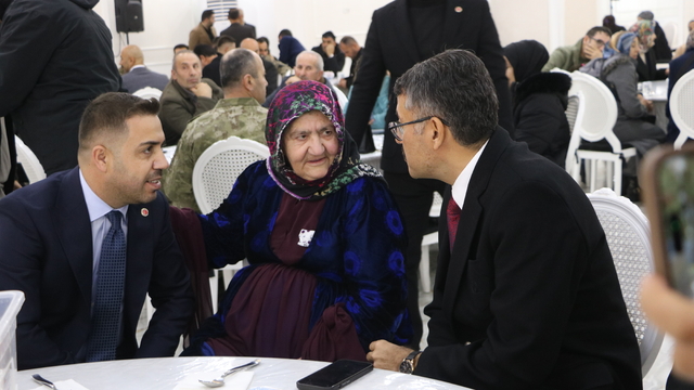 Şehit aileleri ve gaziler, 'Milli birlik ve beraberlik' programında bir araya geldi