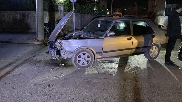 Bursa'da trafik kazası: 1 yaralı